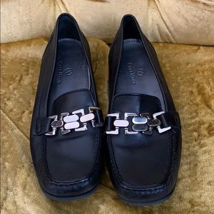Cole Haan vintage black leather loafers